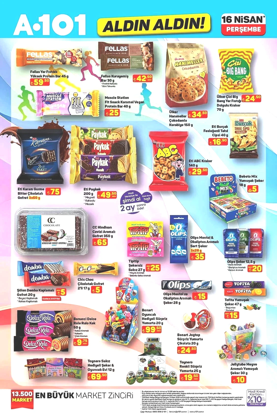16 NİSAN A101 ALDIN ALDIN AKTÜEL KATALOĞU