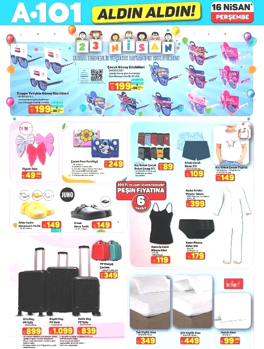 SATIŞTA A101 ALDIN ALDIN AFİŞİ BU HAFTA 16 NİSAN 2026 || A101 aktüel kataloğu Perşembe indirimleri neler, hangi ürünler var Yeni A101 broşürü ile drone, akülü araba, scooter, ışıklı paten, kamp sandalyesi, piyano raflarda
