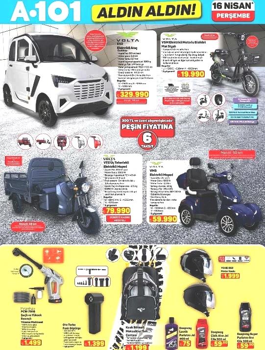 SATIŞTA A101 ALDIN ALDIN AFİŞİ BU HAFTA 16 NİSAN 2026 || A101 aktüel kataloğu Perşembe indirimleri neler, hangi ürünler var Yeni A101 broşürü ile drone, akülü araba, scooter, ışıklı paten, kamp sandalyesi, piyano raflarda