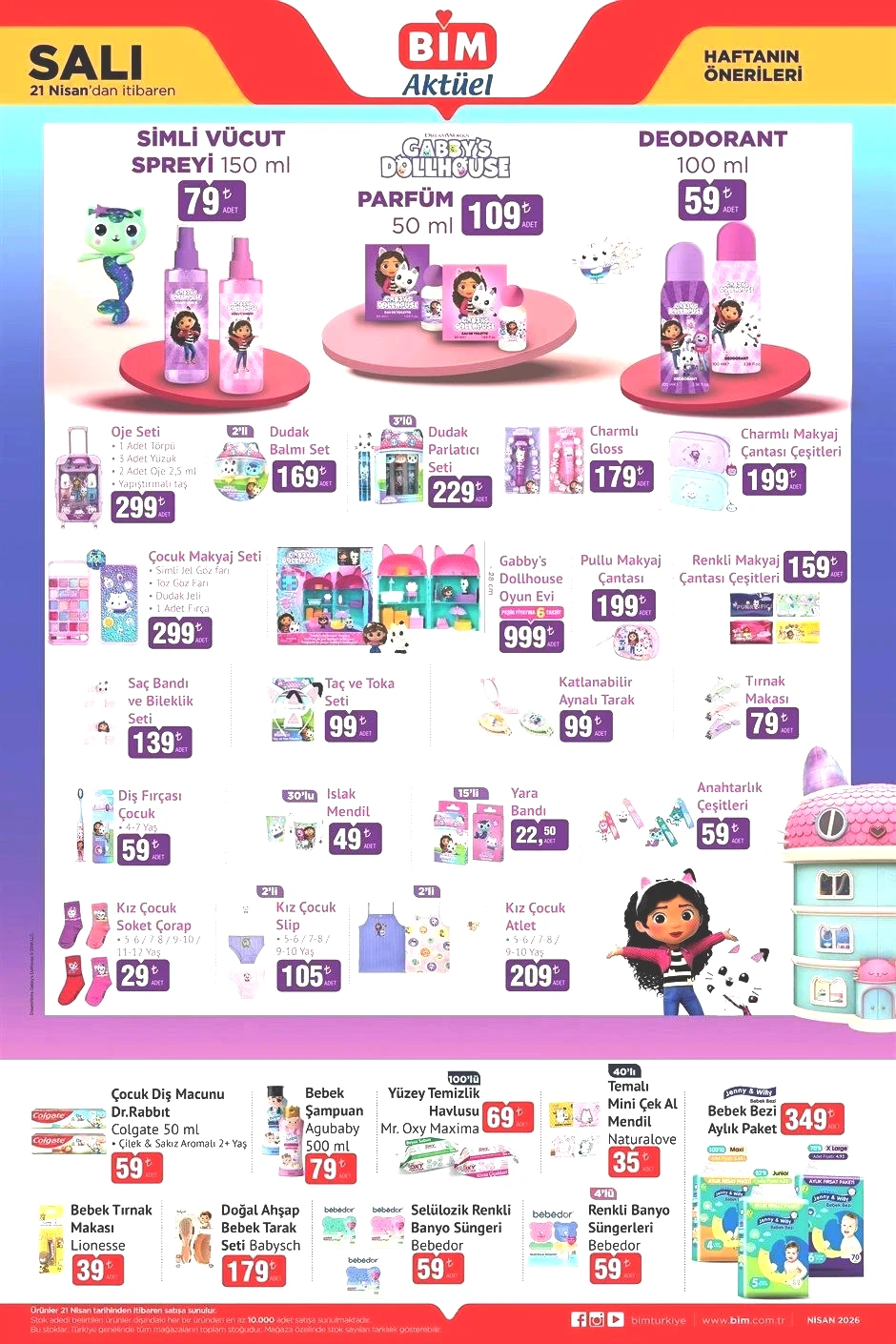 21 NİSAN SALI BİM AKTÜEL KATALOĞU