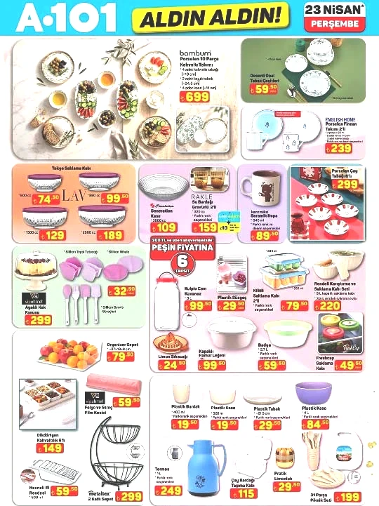 A101 AFİŞ ALDIN ALDIN ÜRÜNLERİ 23 NİSAN 2026 BU HAFTA || A101 aktüel ürünler kataloğu bu hafta neler getiriyor A101 broşürü ile manyetik blok, iç mekan LED ekran, cam temizleme robotu, su sebili, buharlı temizleyici, trambolin geliyor